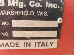 H&S  ST-520 4 Rotor Vertical Fold Hay Tedder