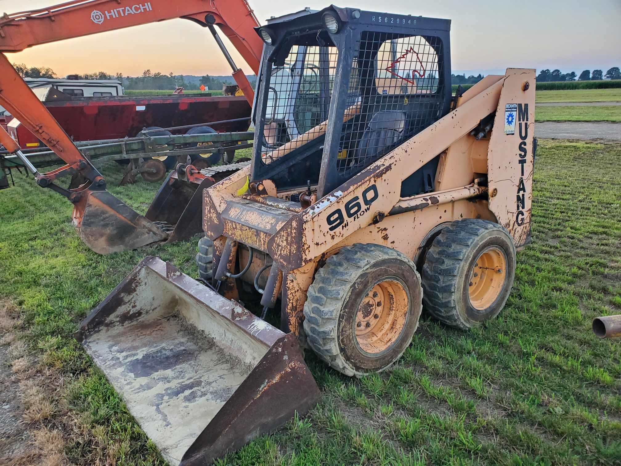 Mustang 960 High Flow Skid Steer