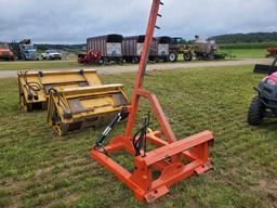 Custom Made 4' Skid Steer Free Stall Groomer