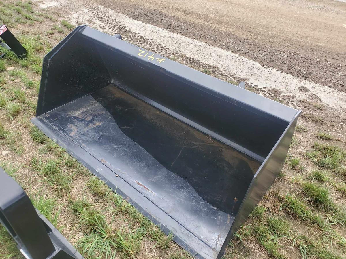New 78" Hi Volume Skid Steer Bucket