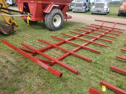 New 8' X 20' Steel Round/Square Bale Rack