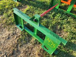 New Skid Steer Round Bale Spear With 34" Spear