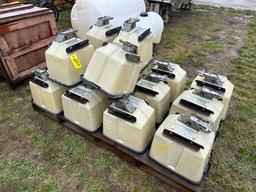 (16) Kinze Planter Insecticide Boxes