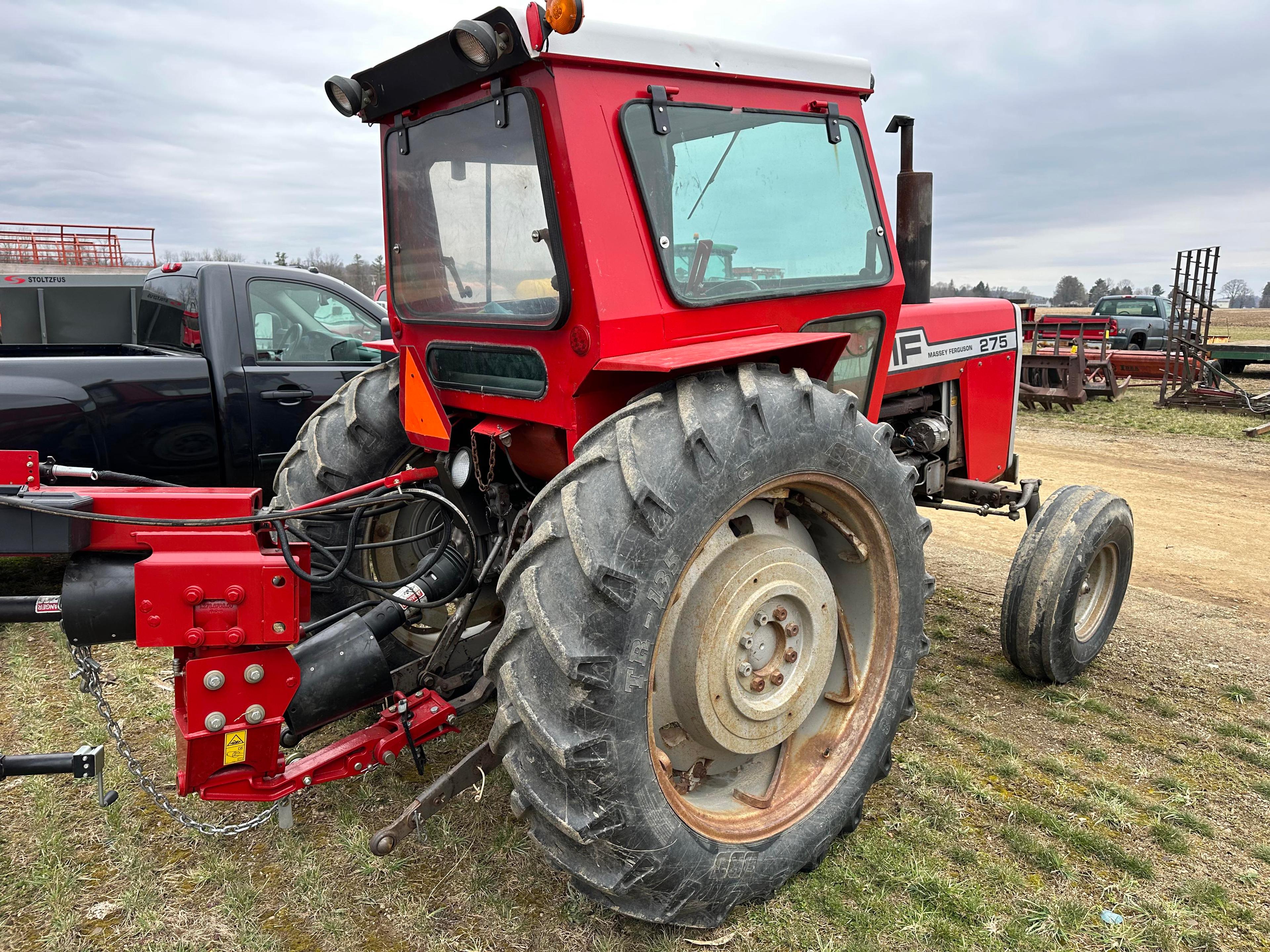 Massey Ferguson 275 Cab Tractor, 1 Owner