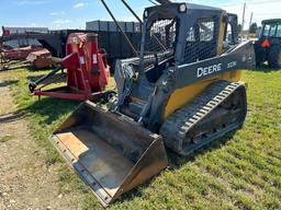 2017 John Deere 323E Track Skid Steer