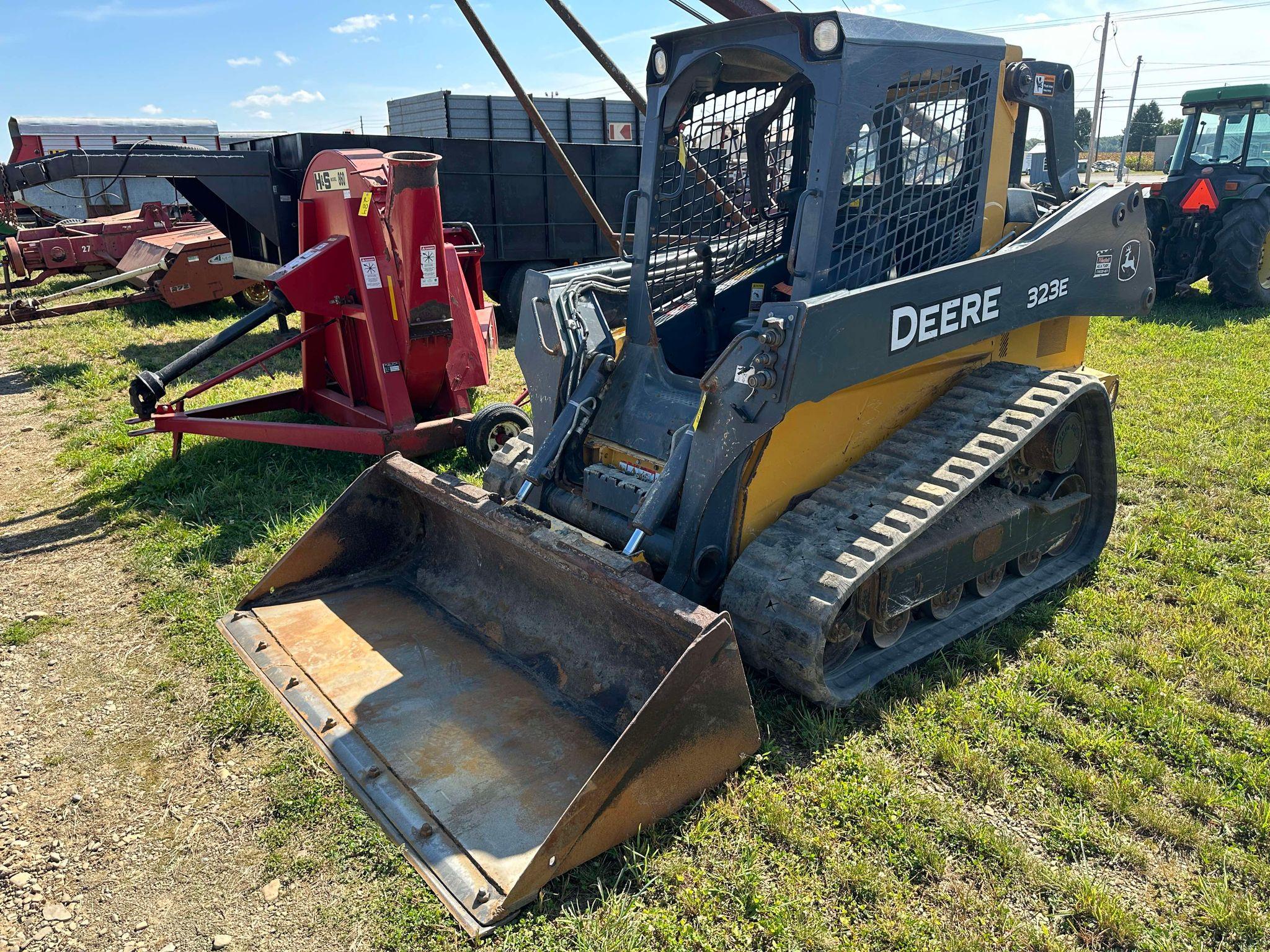 2017 John Deere 323E Track Skid Steer
