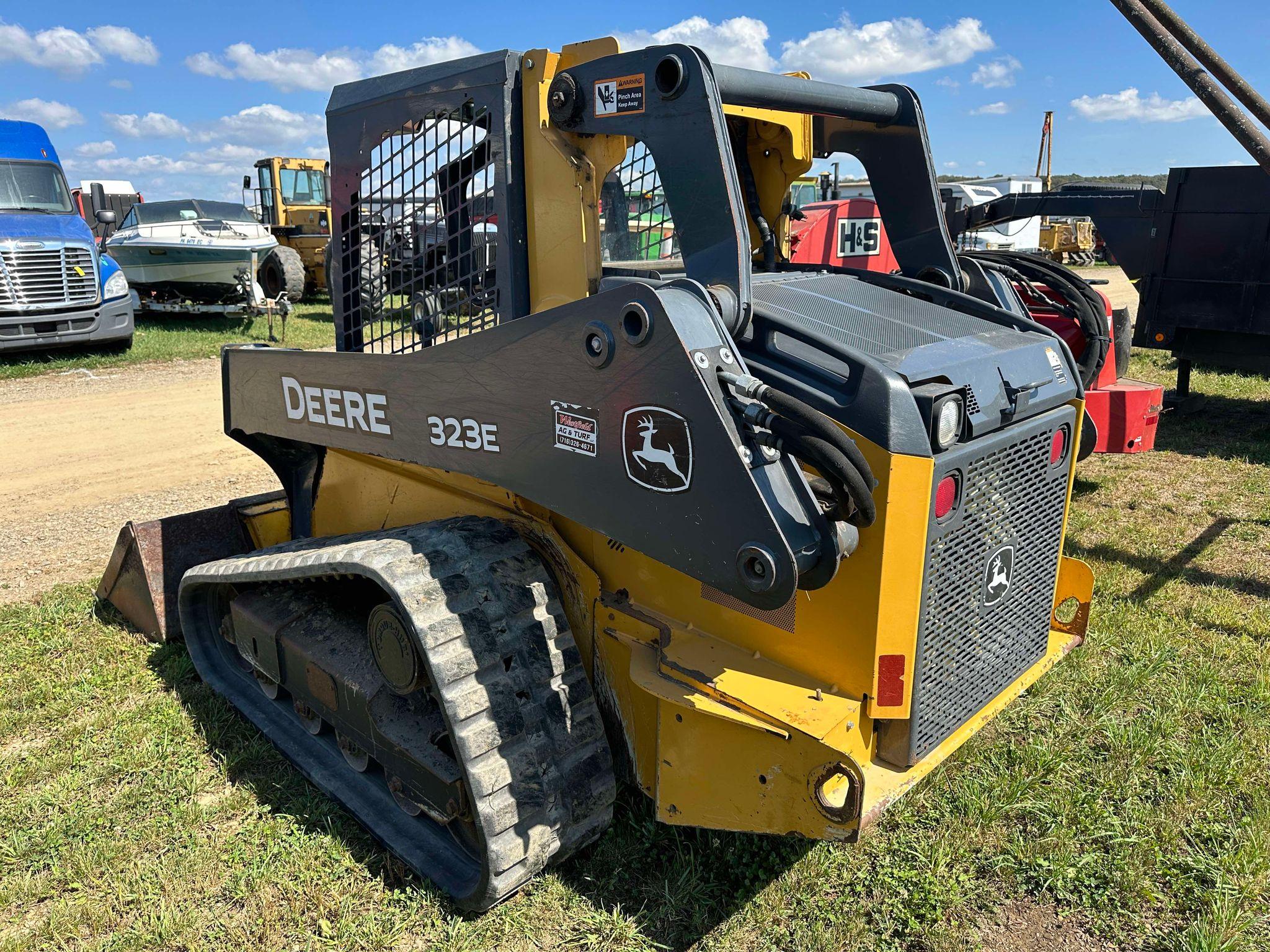 2017 John Deere 323E Track Skid Steer