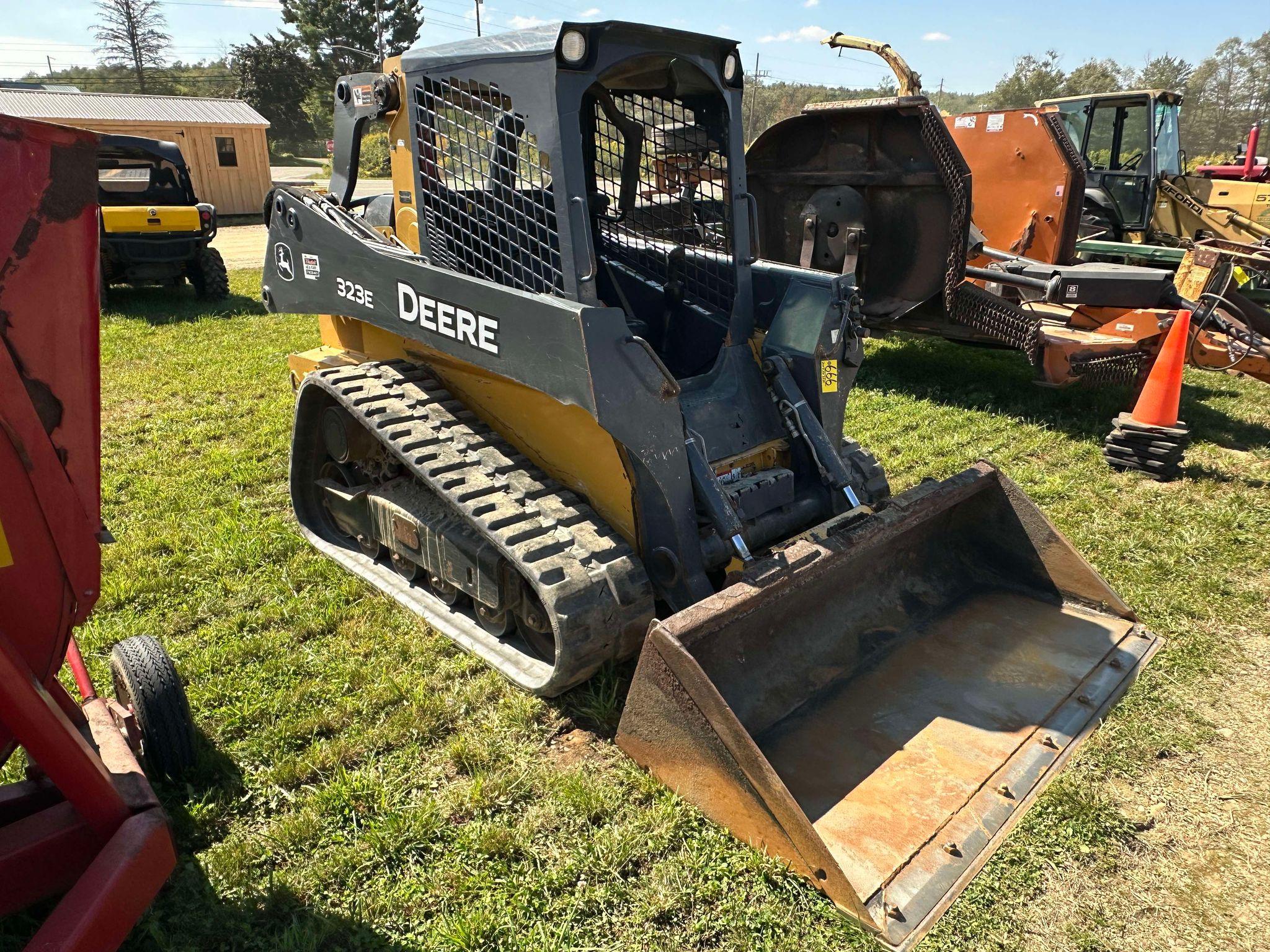 2017 John Deere 323E Track Skid Steer