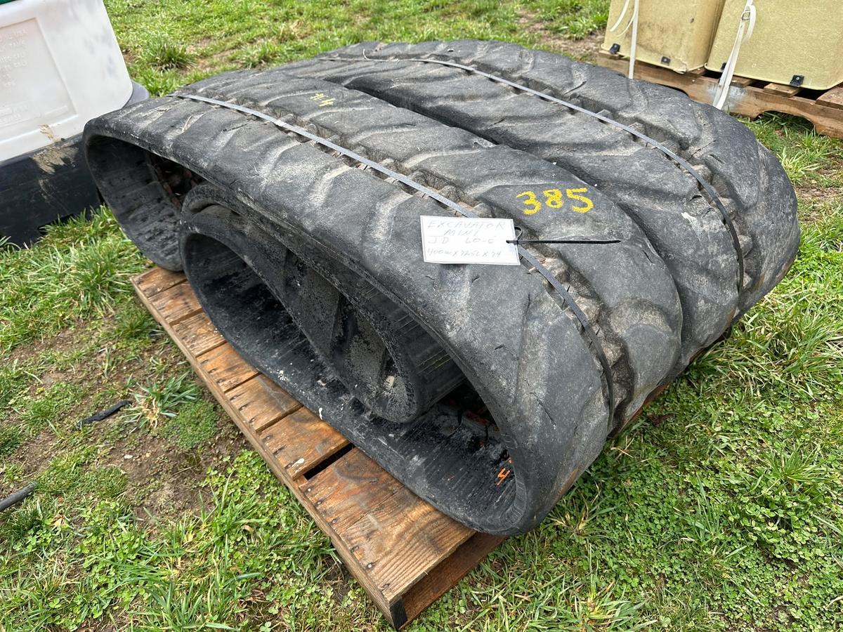 Pair Of Tracks For JD 60-G  Excavator