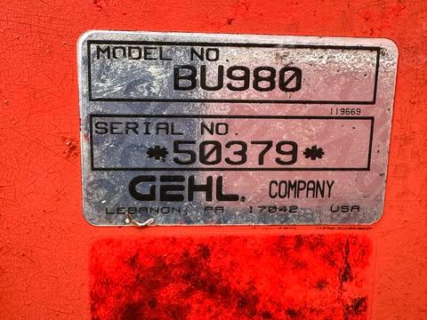 Gehl 980 16’ Forage Box