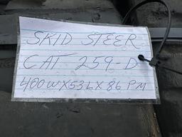 Pair Cat 259-D Rubber Tracks