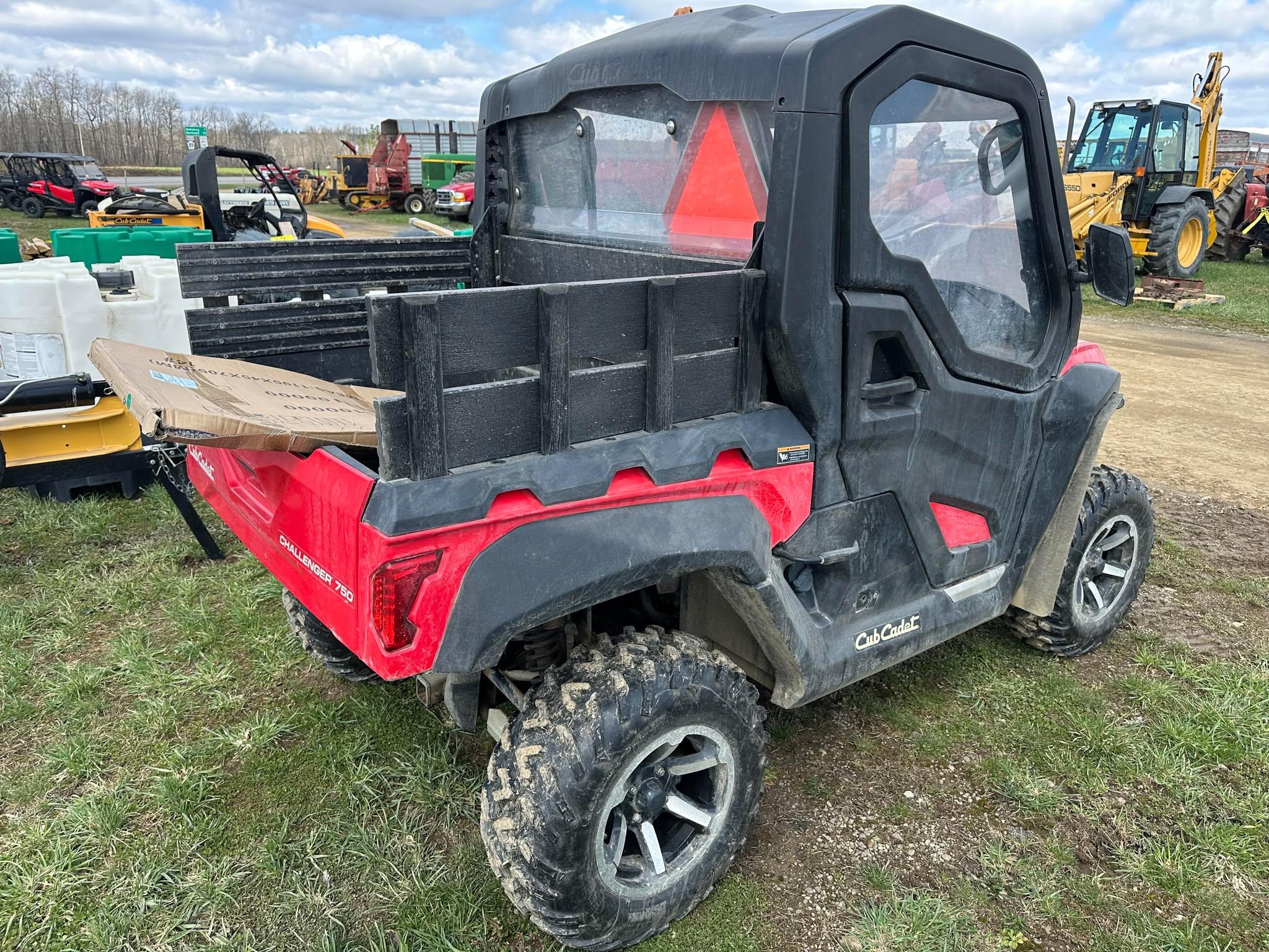 2018 Cub Cadet Challenger 750 UTV
