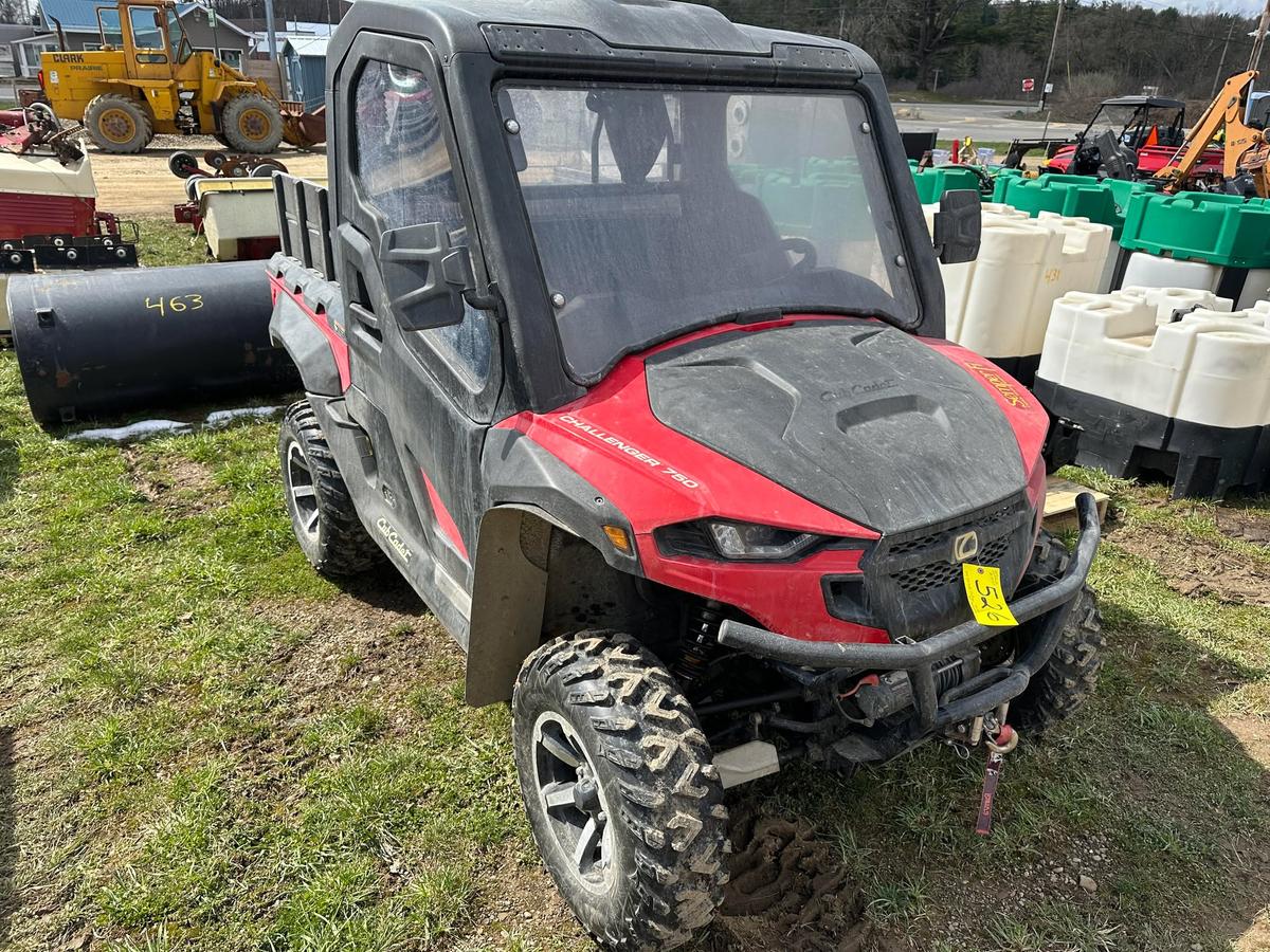 2018 Cub Cadet Challenger 750 UTV