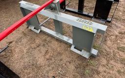 New Skid Steer Single Prong Bale Spear