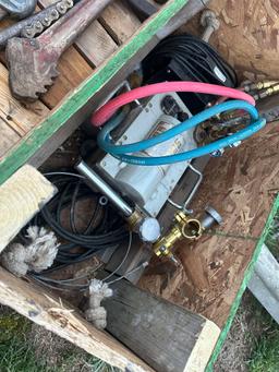Pipe Cutter, Ridgid Stand, Tools