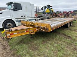 2005 Rolls Rite 25’ Tandem Axle Pintle Hitch Trailer