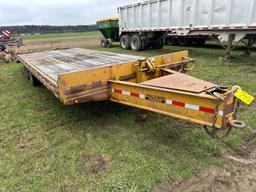 2005 Rolls Rite 25’ Tandem Axle Pintle Hitch Trailer
