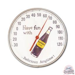 NOS Have Fun With NuGrape Soda "Delicious Anytime" Thermometer & Original Box TAC 9.5