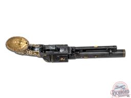 Engraved & Gold Inlaid 1st Gen Colt Single Action Army Revolver Frm. of the Robert M. Lee Collection