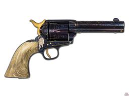 Aaron Pursley Engraved First Generation Colt Single Action Army Revolver