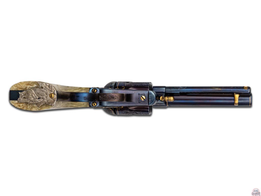 Aaron Pursley Engraved First Generation Colt Single Action Army Revolver