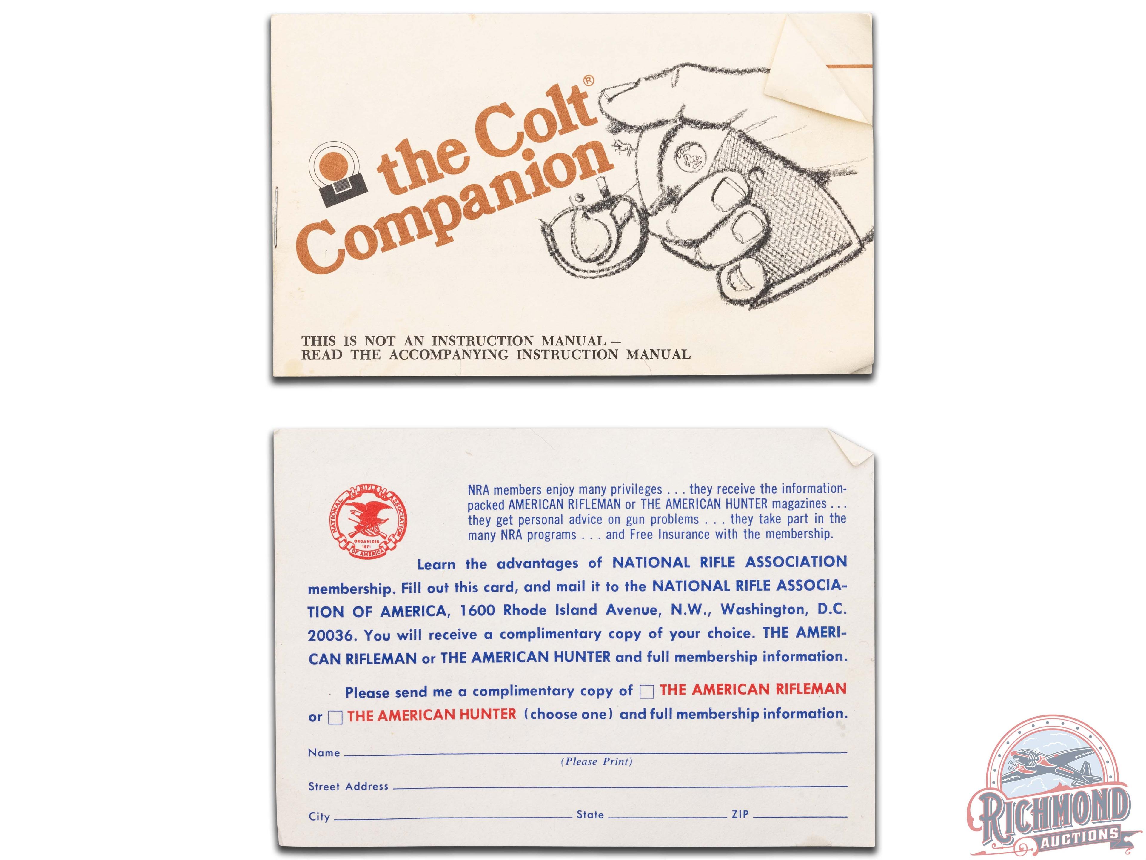 1981 Colt 1911 ACE .22 LR Semi-Automatic Pistol in Original Box