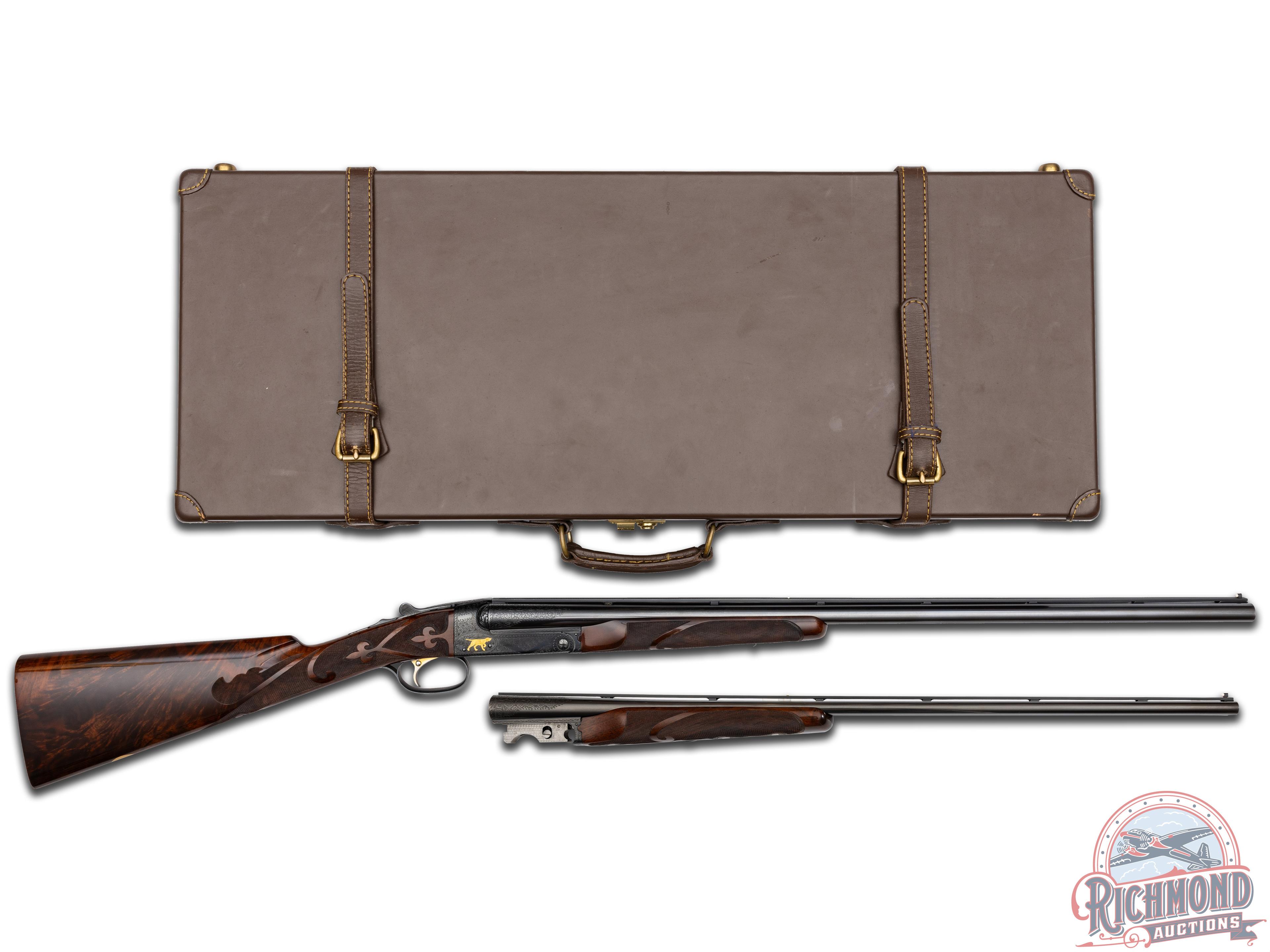 Incredible Grand American Style CSMC Winchester Model 21 Shotgun 28 & 410 Gauge Two Barrel Set