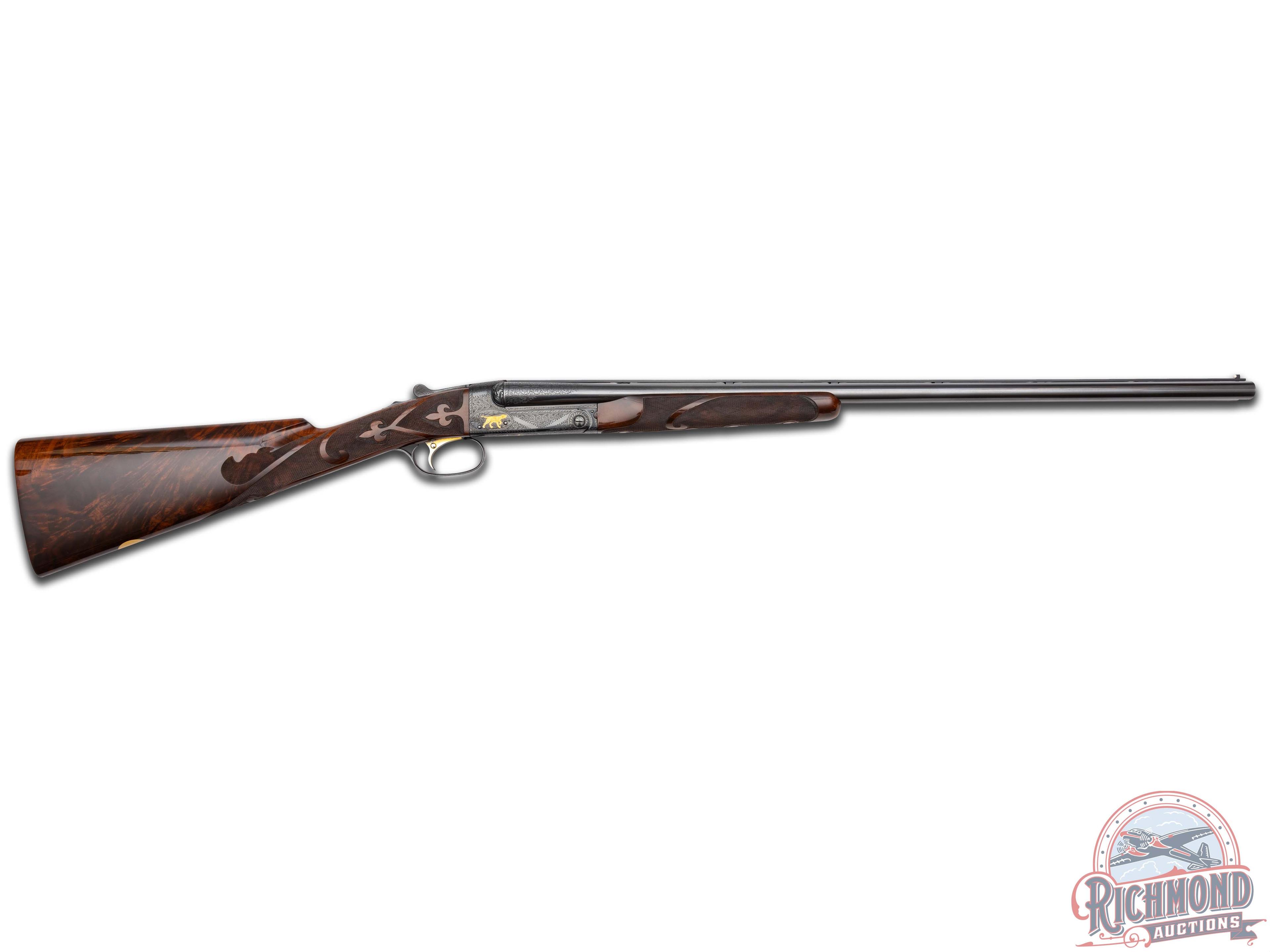 Incredible Grand American Style CSMC Winchester Model 21 Shotgun 28 & 410 Gauge Two Barrel Set