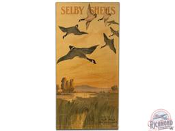 Rare 1909 Selby Shells Paper Poster Selby Smelting & Lead Co. San Francisco