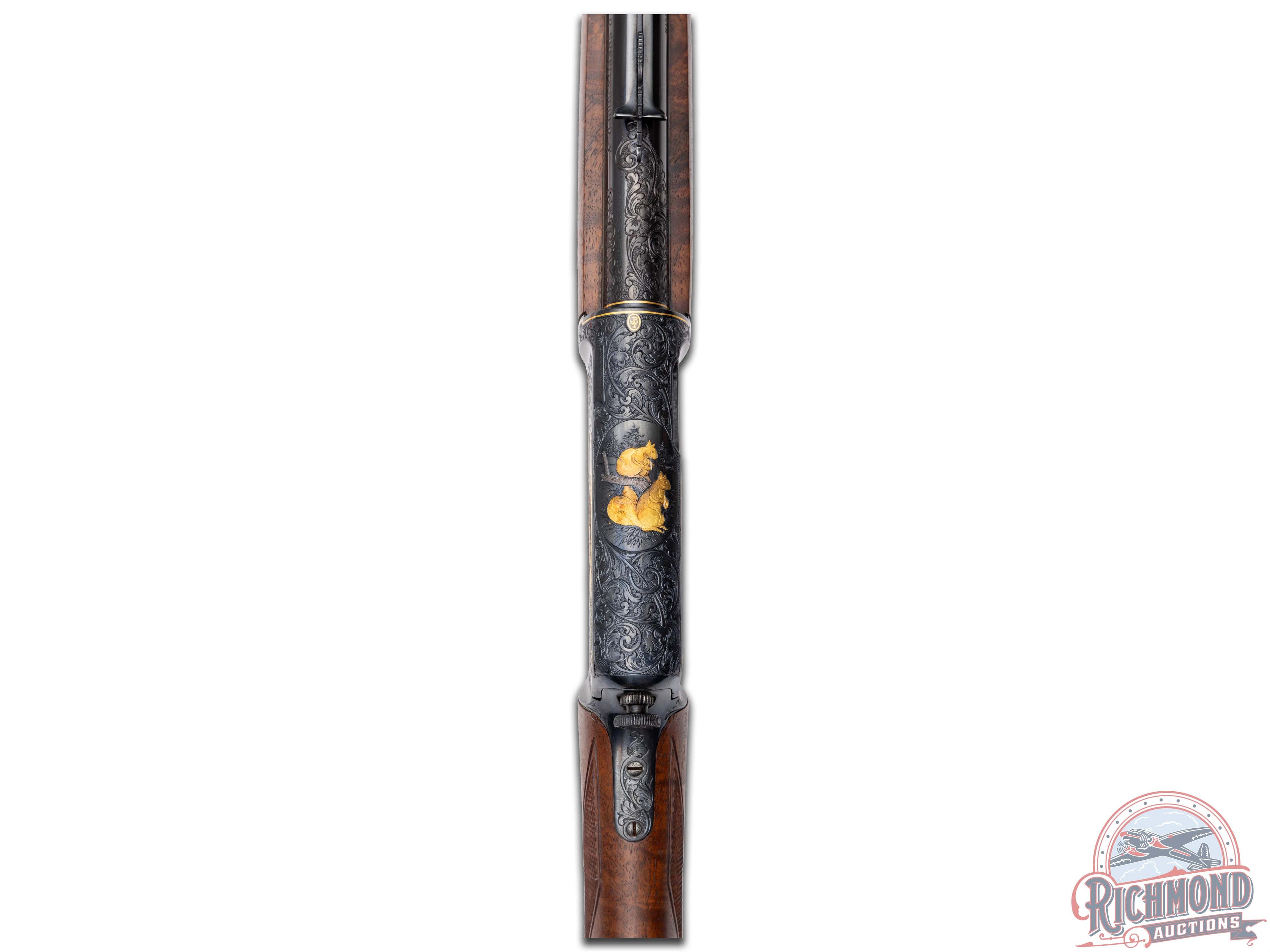Exquisite Custom 1939 Winchester Model 63 .22 LR Semi Automatic Rifle by Angelo Bee