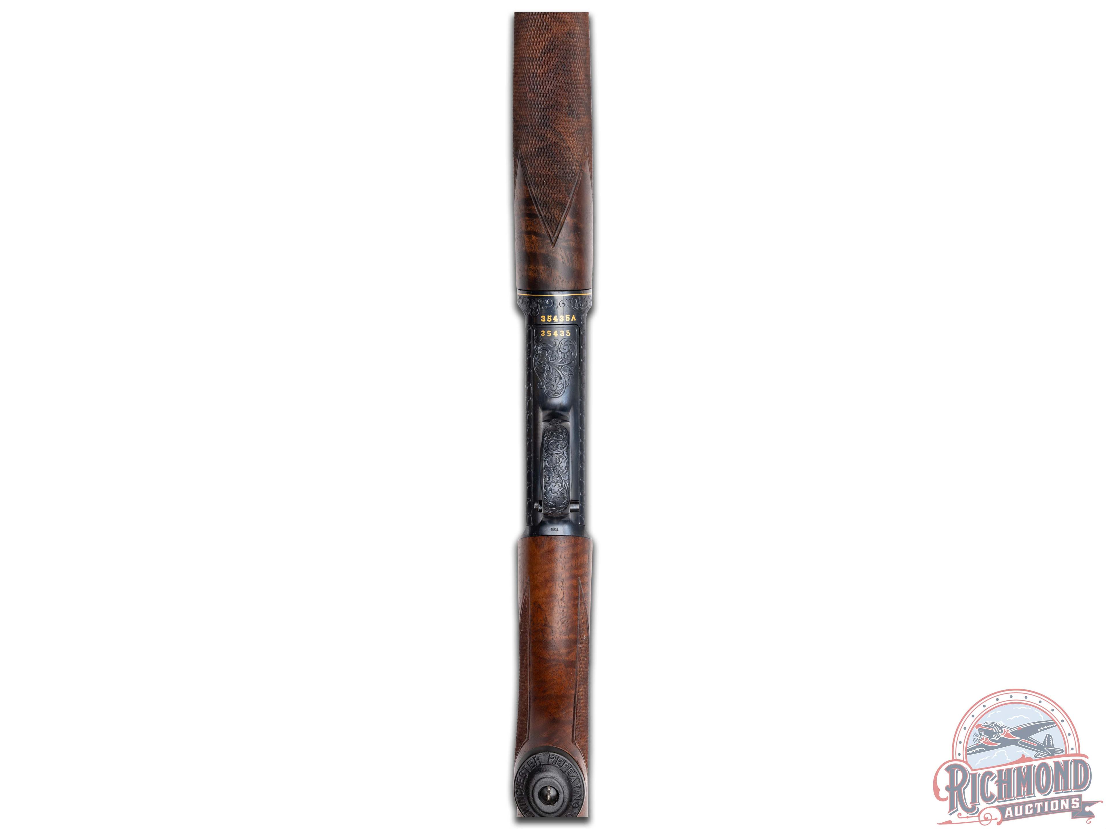 Exquisite Custom 1939 Winchester Model 63 .22 LR Semi Automatic Rifle by Angelo Bee