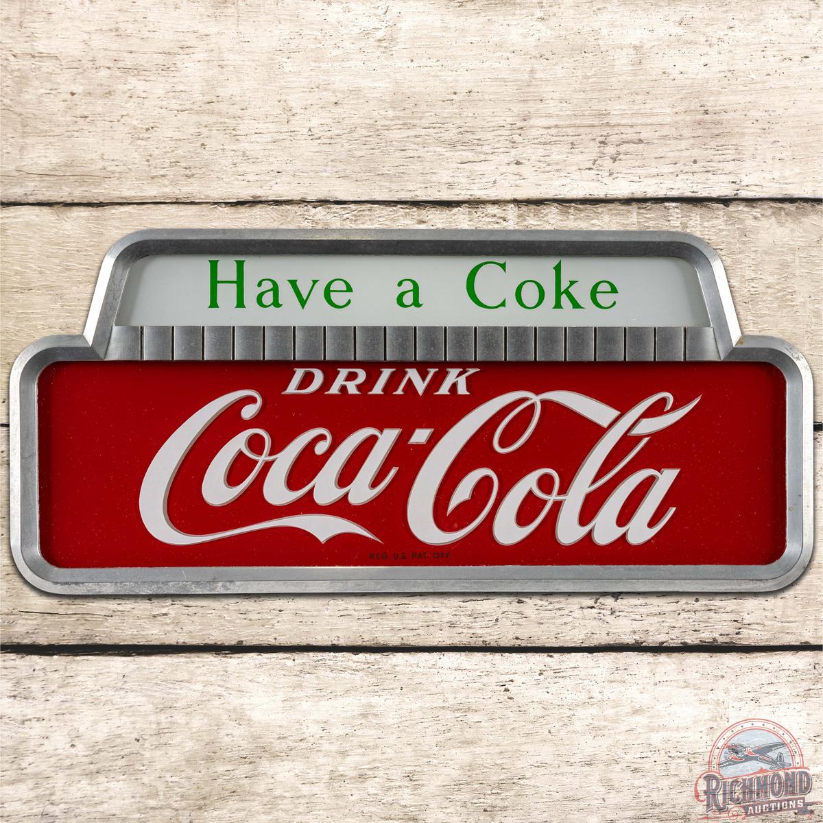 Have a Coke Drink Coca Cola Lighted Counter Top Display Sign