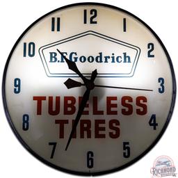 Canadian BF Goodrich Tubeless Tires 15" Advertising Clock