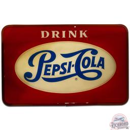 Pepsi Cola Lighted Bubble Sign w/ Can