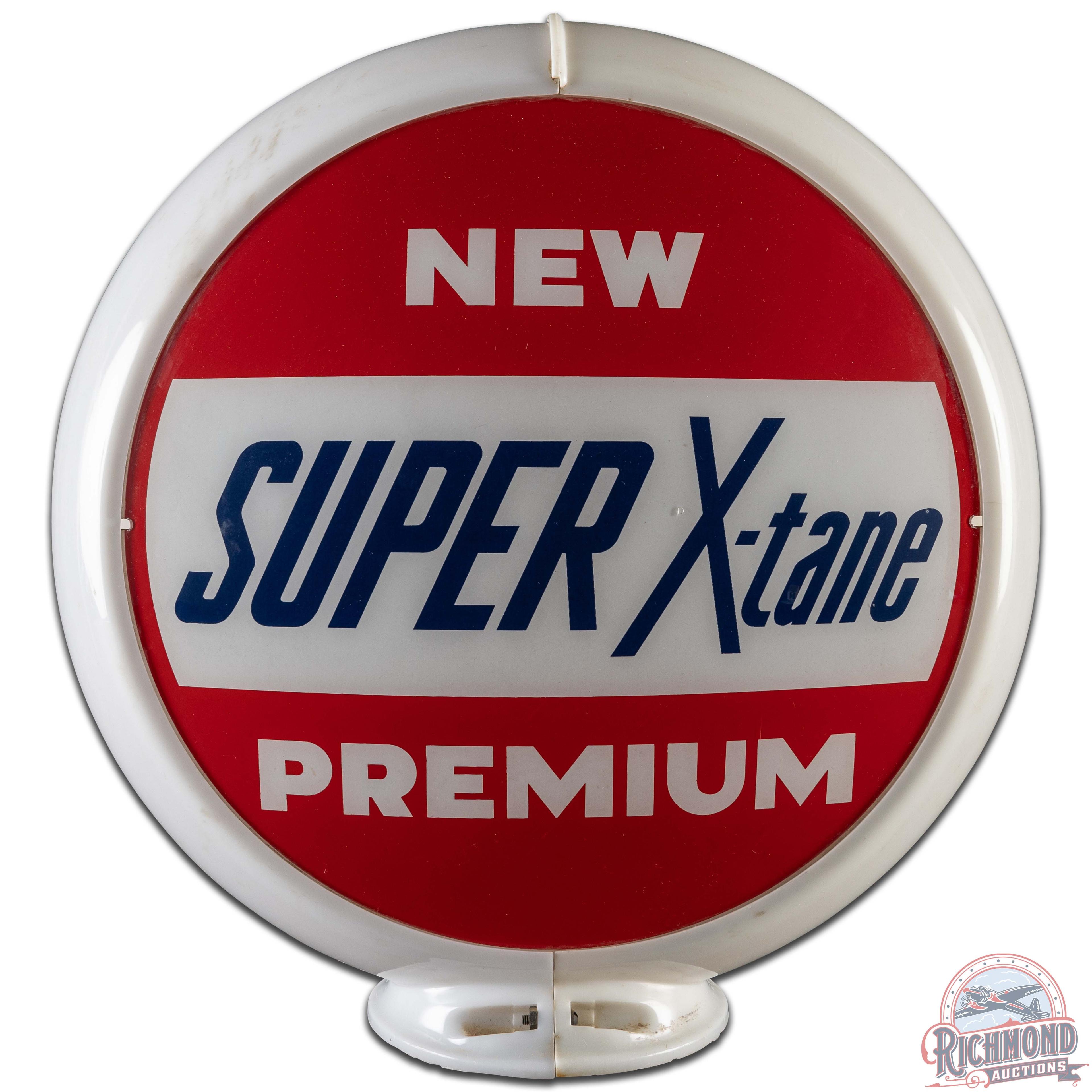 Leonard New Super X-Tane Premium 13.5" Gas Pump Globe Complete