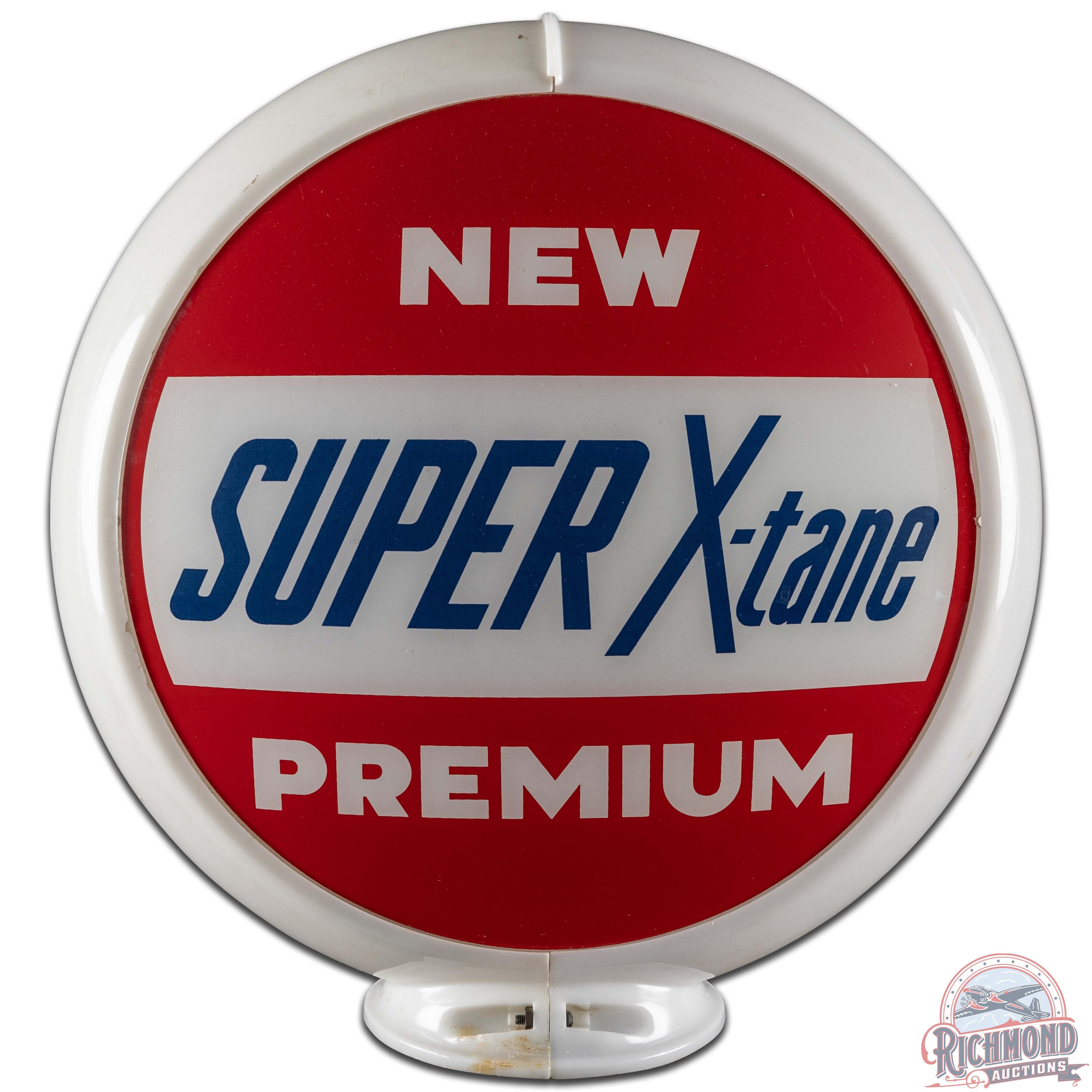 Leonard New Super X-Tane Premium 13.5" Gas Pump Globe Complete