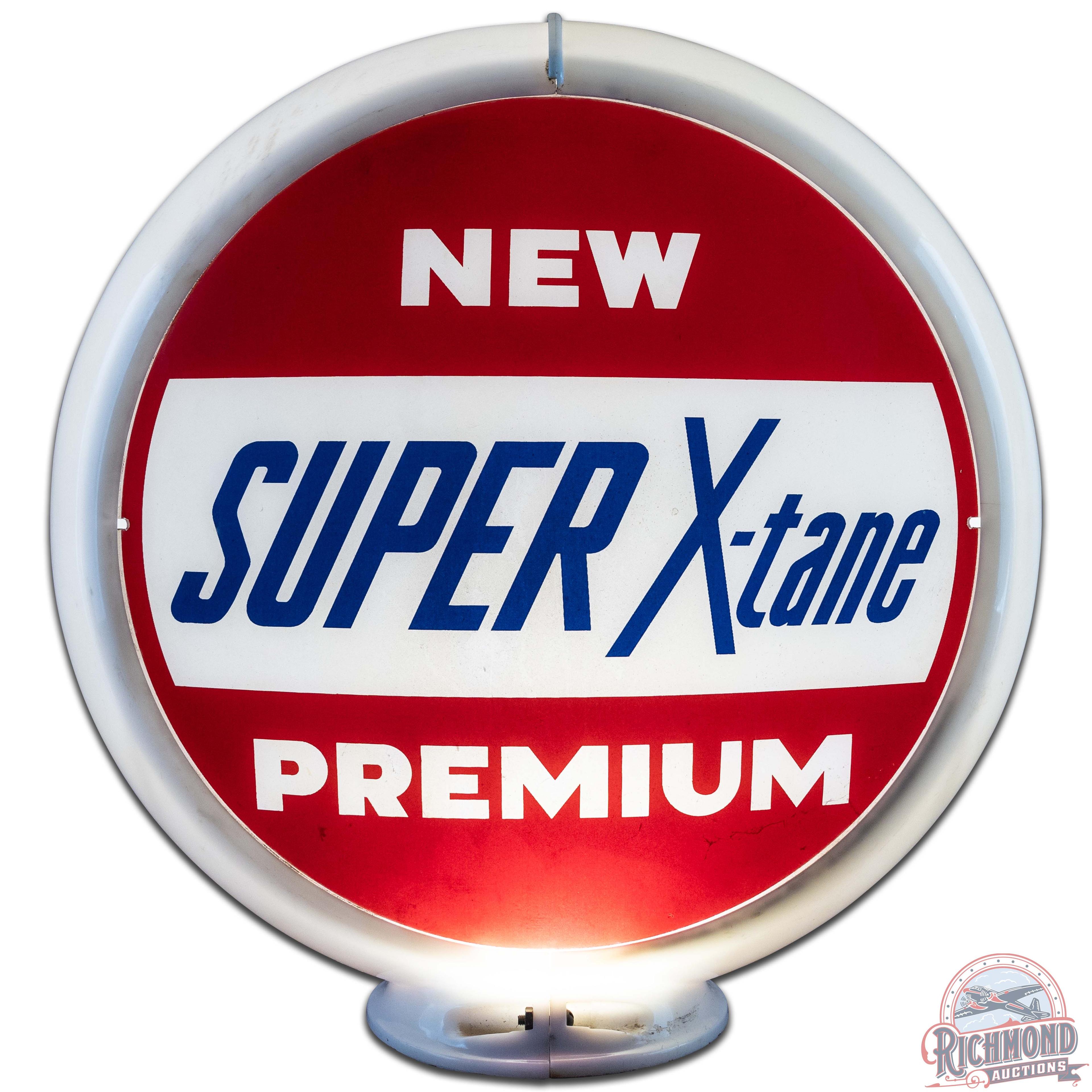 Leonard New Super X-Tane Premium 13.5" Gas Pump Globe Complete