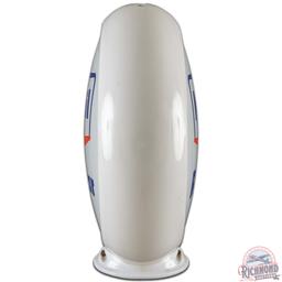 Mobil Regular Gasoline 13.5" Gas Pump Globe Complete