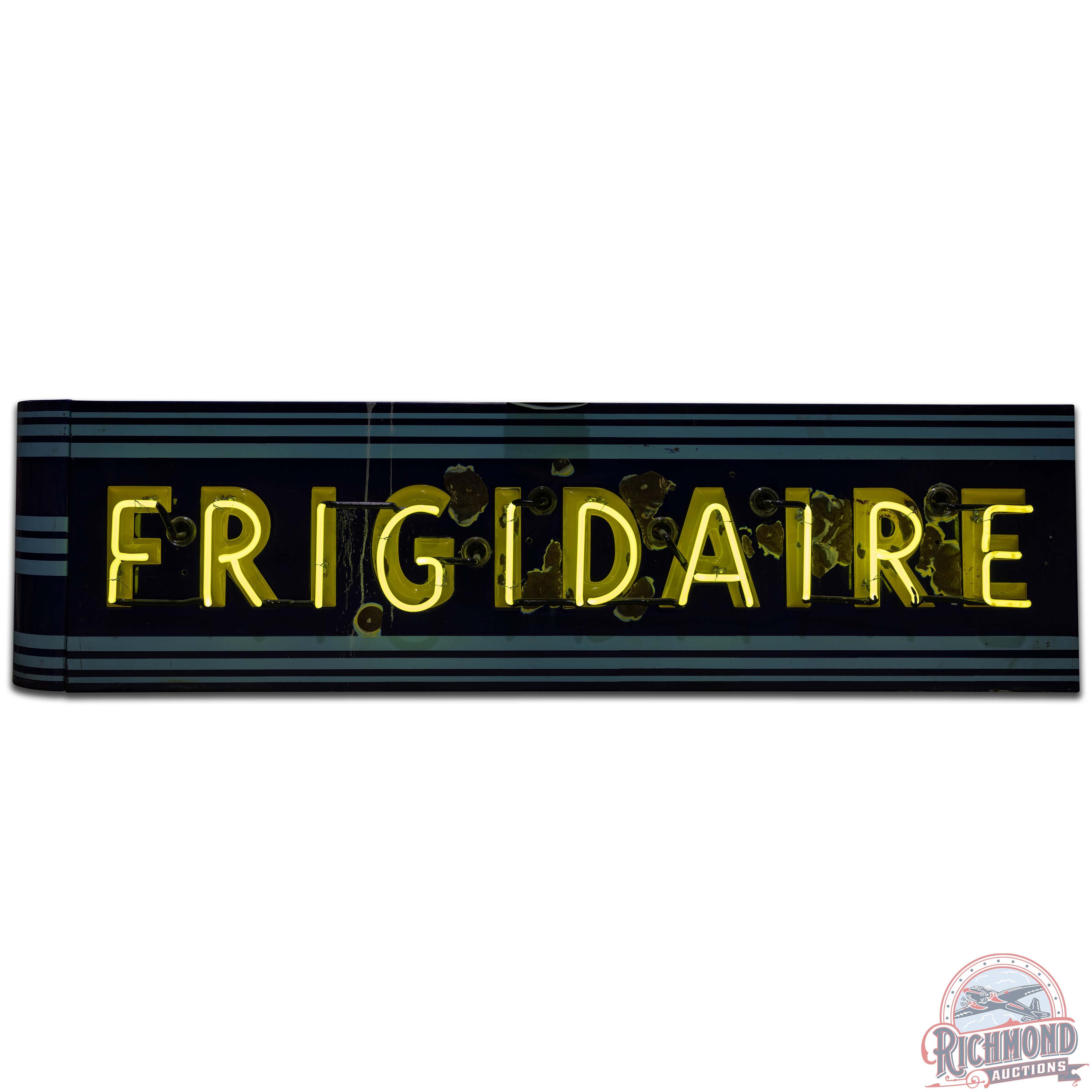 Frigidaire Embossed DS Porcelain Neon Sign