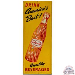 Drink America's Best Golden Age Beverages SS Tin Sign w/ Bottle