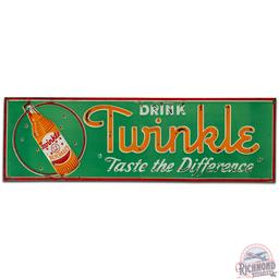 Drink Twinkle "Taste the Difference" SS Tin Sign w/ Bottle