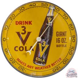 Drink 3V Cola 12" PAM Advertising Thermometer w/ Bottle