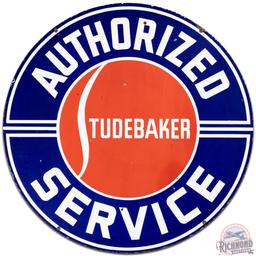 Studebaker Authorized Service 42" DS Porcelain Sign