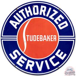 Studebaker Authorized Service 42" DS Porcelain Sign