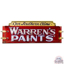 Warren's Paints "For Southern Clime" DS Porcelain Neon Sign