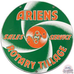 Ariens Rotary Tillers Sales Service DS Porcelain Sign