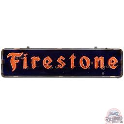 Firestone 8' Horizontal SS Porcelain Neon Sign