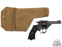 Webley & Scott Mark IV .38 S&W Top Break Revolver Israeli Stamped w/ British Holster