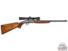 1961 Belgian Browning Grade I SA .22 Caliber Semi-auto Rifle with Scope