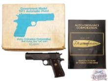 Auto-Ordnance Thompson 1911 Government Model .45 ACP Semi-Auto Pistol in Original Box